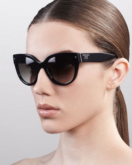 cat eye glasses prada|59mm cat eye sunglasses prada.